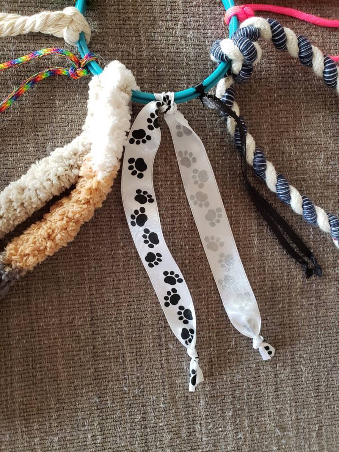 Baby/infant Sensory Learning Toy, String or Rope Ring - Etsy