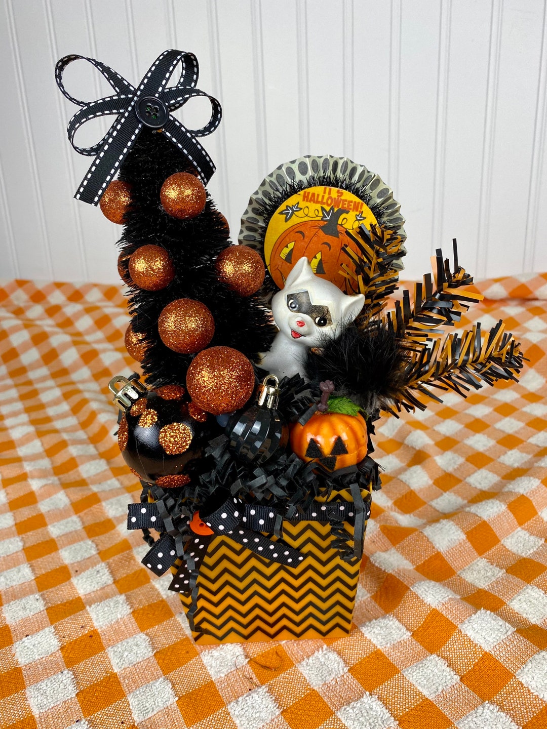 Vintage Halloween Decor Retro Halloween Decor Halloween Etsy Vintage Halloween Decor Retro Halloween Decor Halloween Etsy