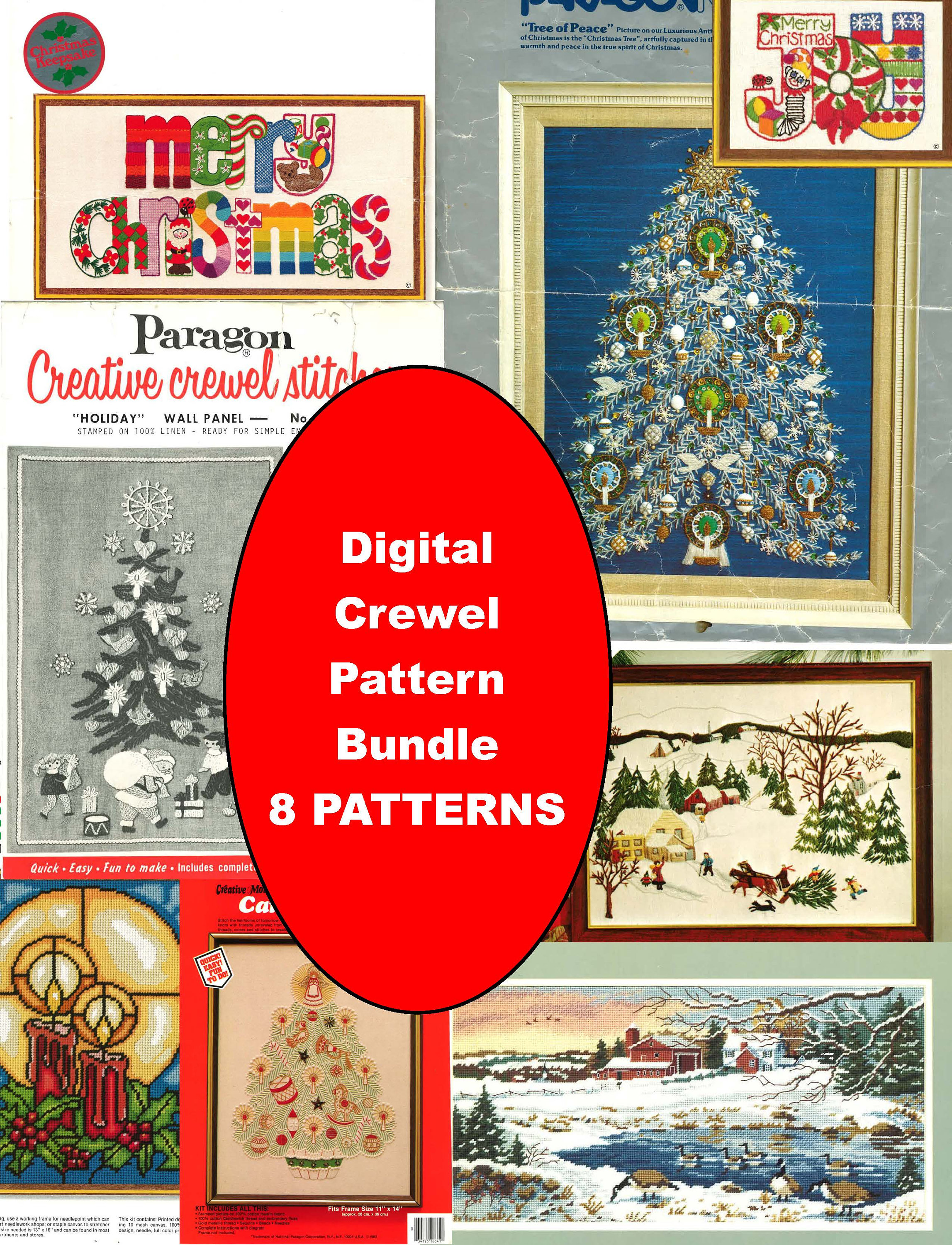 Kit de broderie crewel couture Jiffy 681 soldat dans Toyland 7 x 5