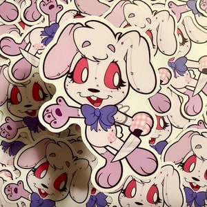 Glitched Vanny Sticker for Sale by BeeSweetPlease