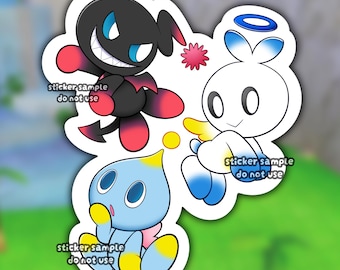 Chao Garden Sticker | 4" SA / SA2 Glossy Vinyl Stickers