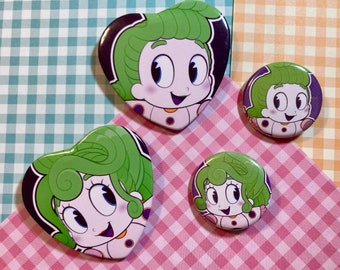 Velvet & Veneer Pin Set | 1.25" or 2.25” Trolls Pinback Buttons