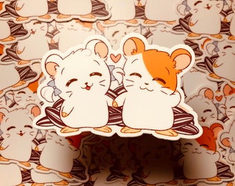 Hamham Sticker | 3” Cute Hamster Sticker | Laptop Stickers | Free Shipping