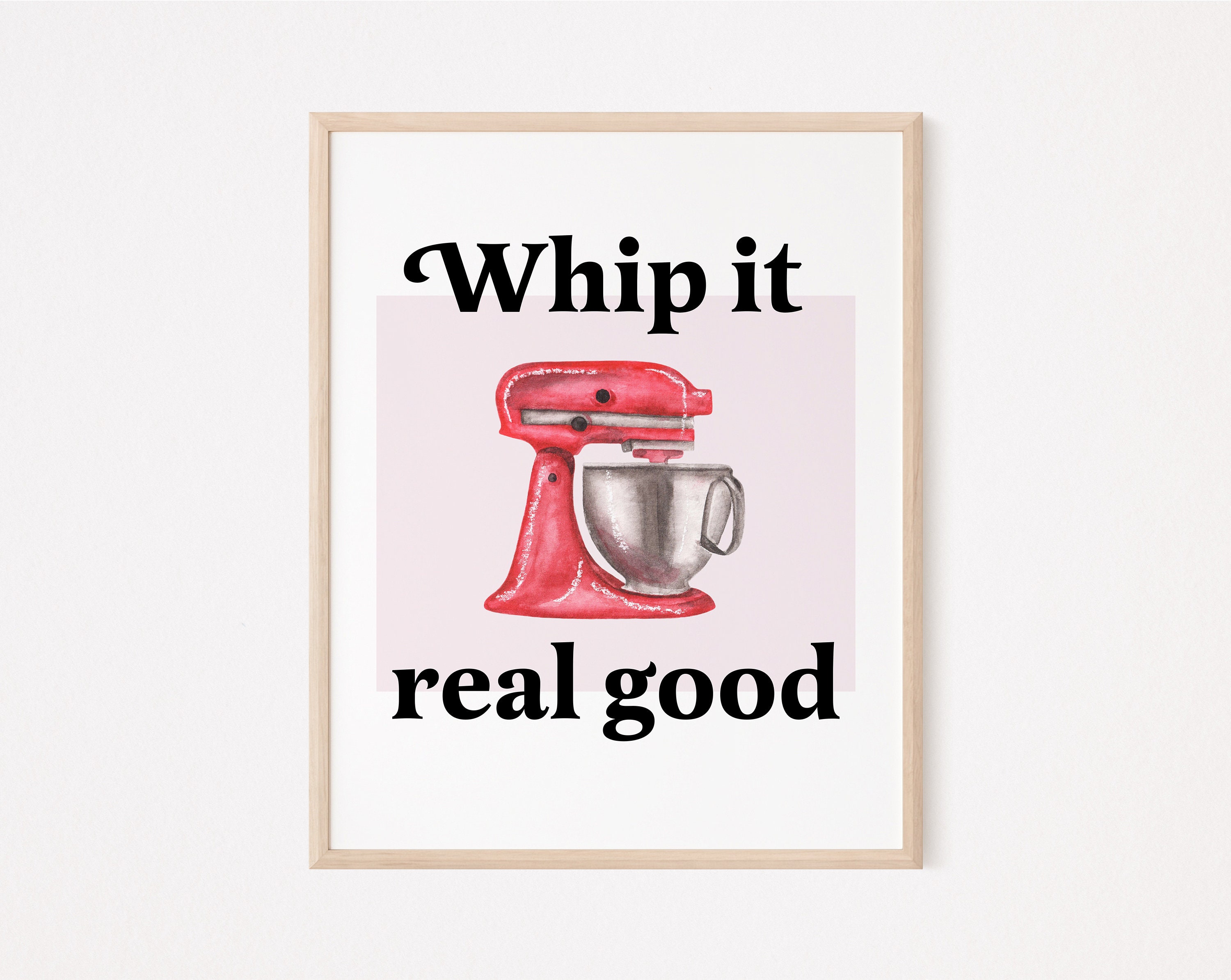 Baking Cooking Don't Make Me Custom Poster, Funny Kitchen Decor - Wander  Prints™