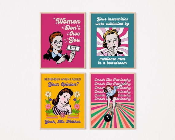 Estampados feministas sale