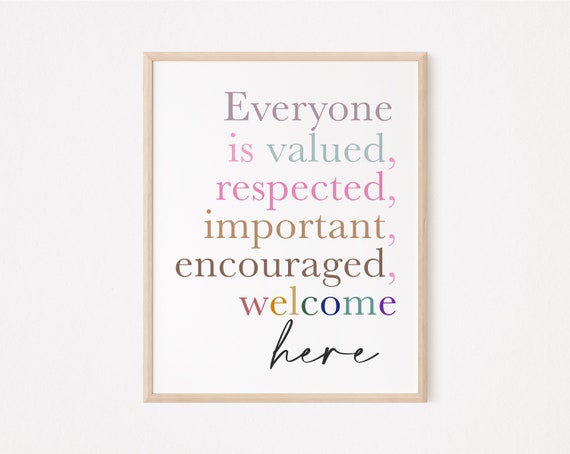 Neurodiversity decor | neurodivergent | autism poster | classroom inclusivity | social worker | counselor office | educational poster decor