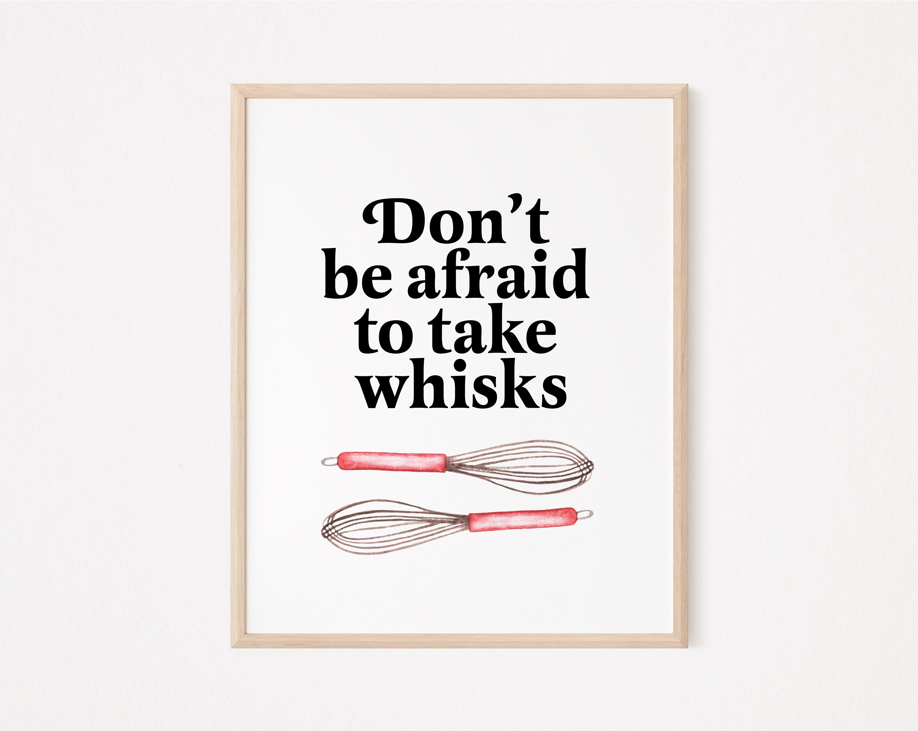 Baking Cooking Don't Make Me Custom Poster, Funny Kitchen Decor - Wander  Prints™