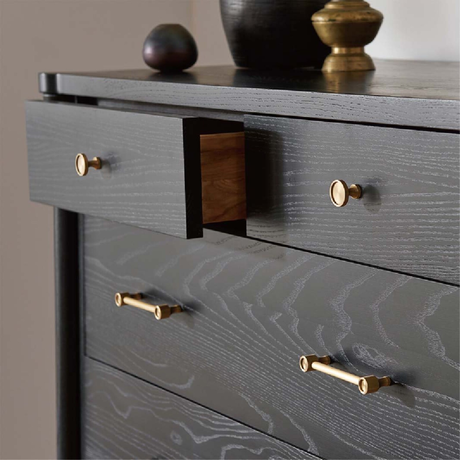 Brass modern handles pulls for dresser pulls Knobs Etsy