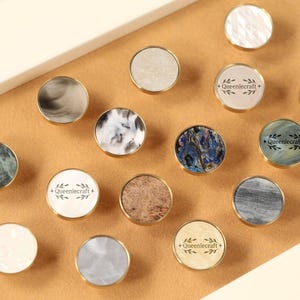 Schelp messing eengatsknoppen kastlade trekt op maat gegraveerde luxe garderobeknoppen kastknoppen ronde dressoirknoppen kastgrepen