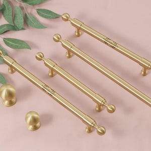 Gold brass simple cabinet handles drawer pulls Custom Engraved wardrobe knobs Modern wardrobe pulls Nursery round knobs Dresser knob handles