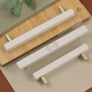 Weißer Marmor Schrank Griffe Moderne minimalistische Schrank Schublade Marmor zieht Custom Engraved Nordic Schrank Kleiderschrank Tür Stein T-Bar zieht