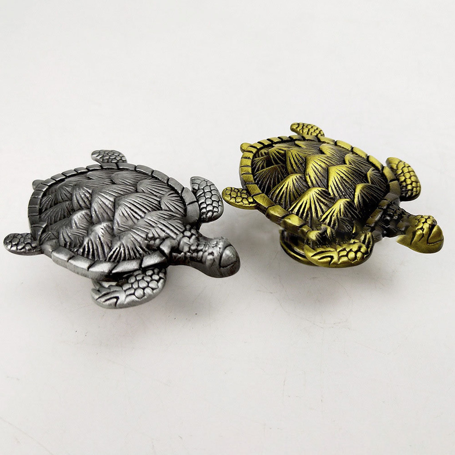 Sea Turtle Knobs Cupboard Drawer Pulls Wardrobe Knob Etsy UK