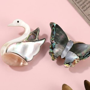 Tirador de armario con forma de cisne y mariposa, tirador de cajón con forma de concha de abulón, tiradores para decoración de habitaciones infantiles, herrajes para el hogar grabados a medida, pomos de animales para cómoda de guardería