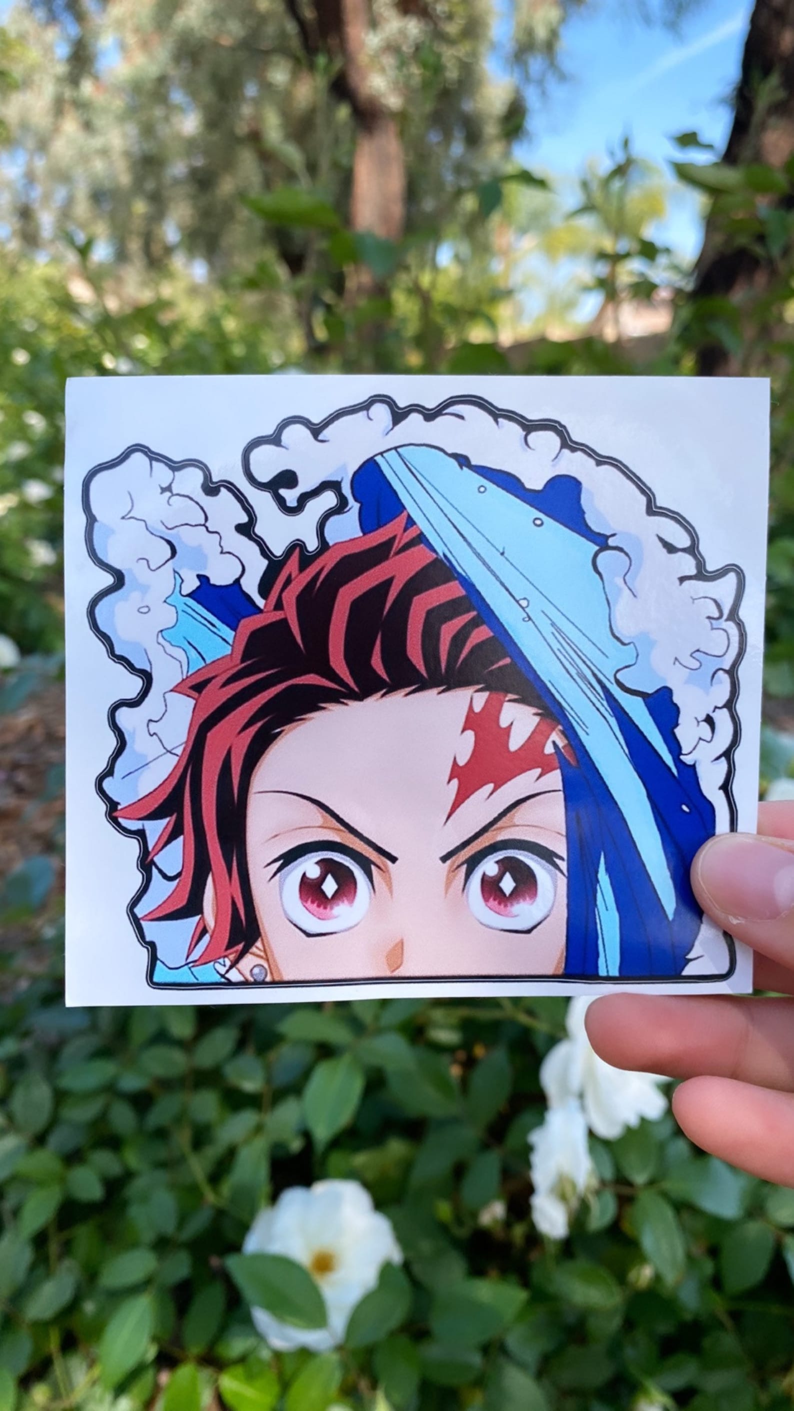 Vinyl Anime Stickers Waterproof Etsy