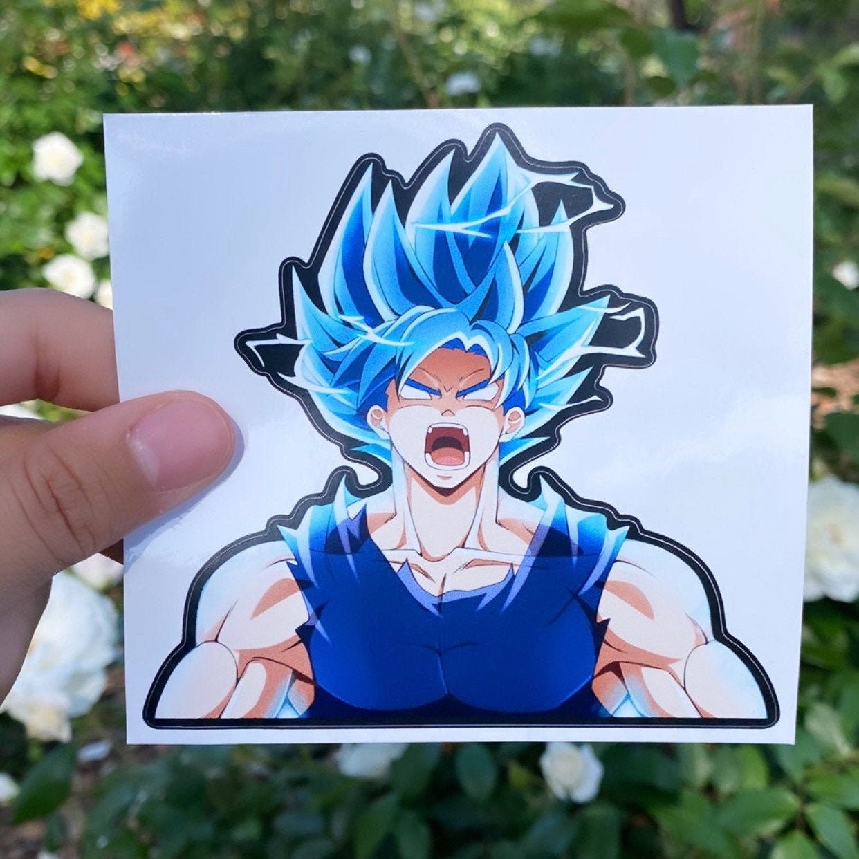 Vinyl Anime Stickers Waterproof Etsy
