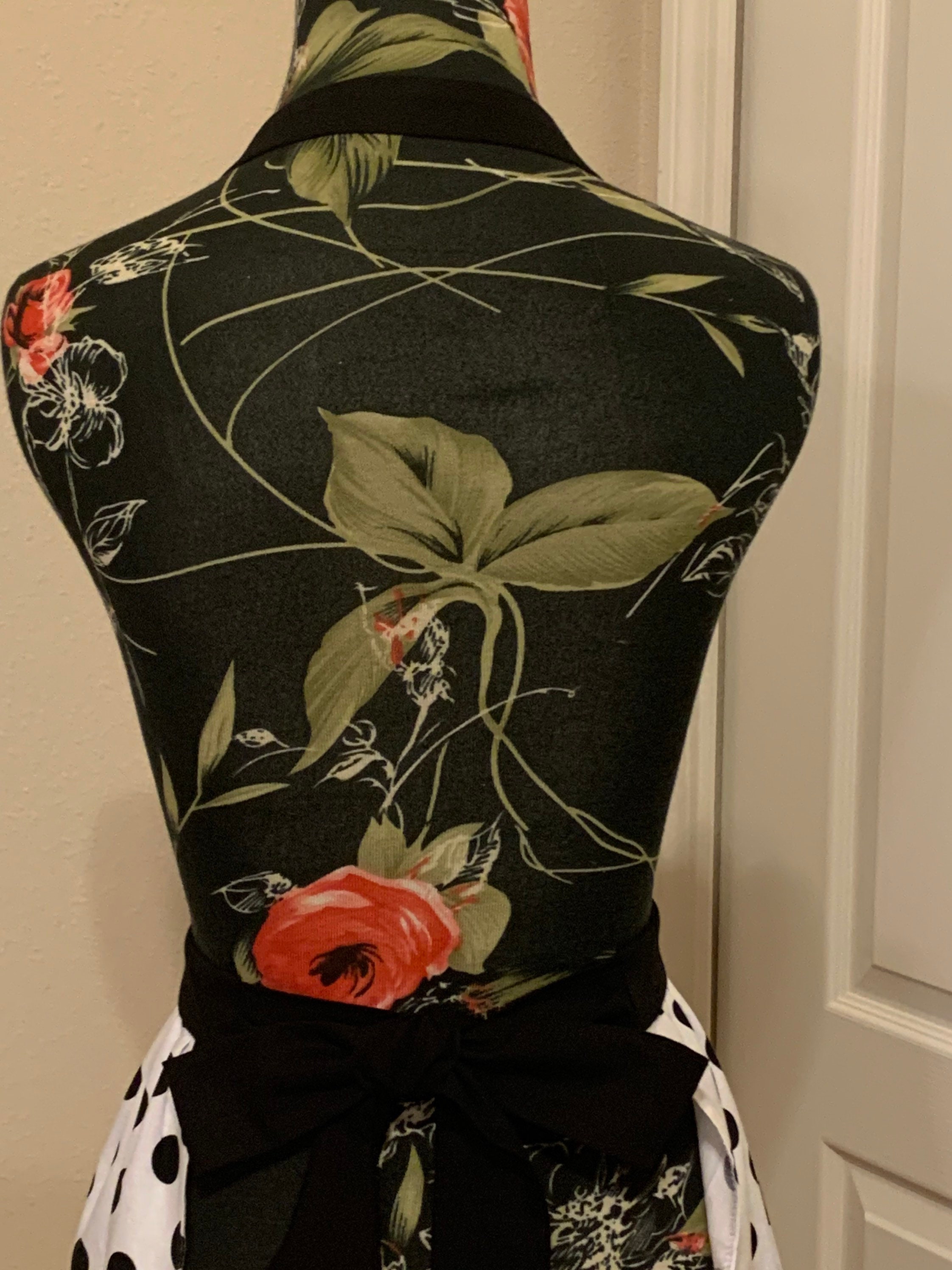 Custom Apron w/Detachable Bow and Optional Pocket Etsy