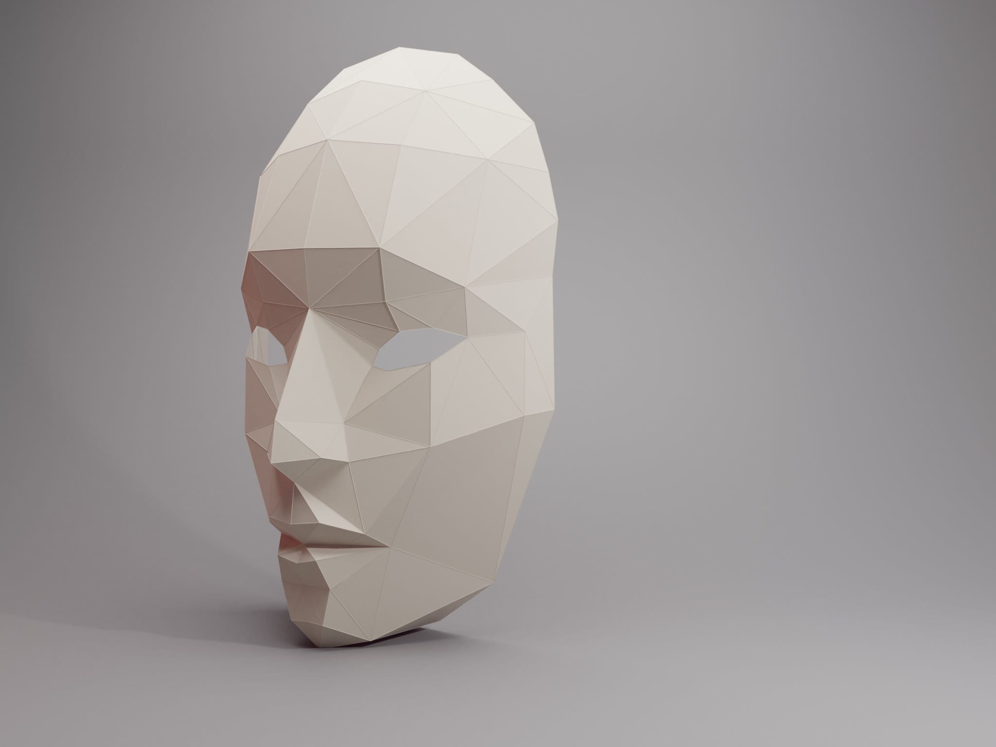 3d Papercraft Mask Venetian Face Pattern. Venice Mask Origami - Etsy