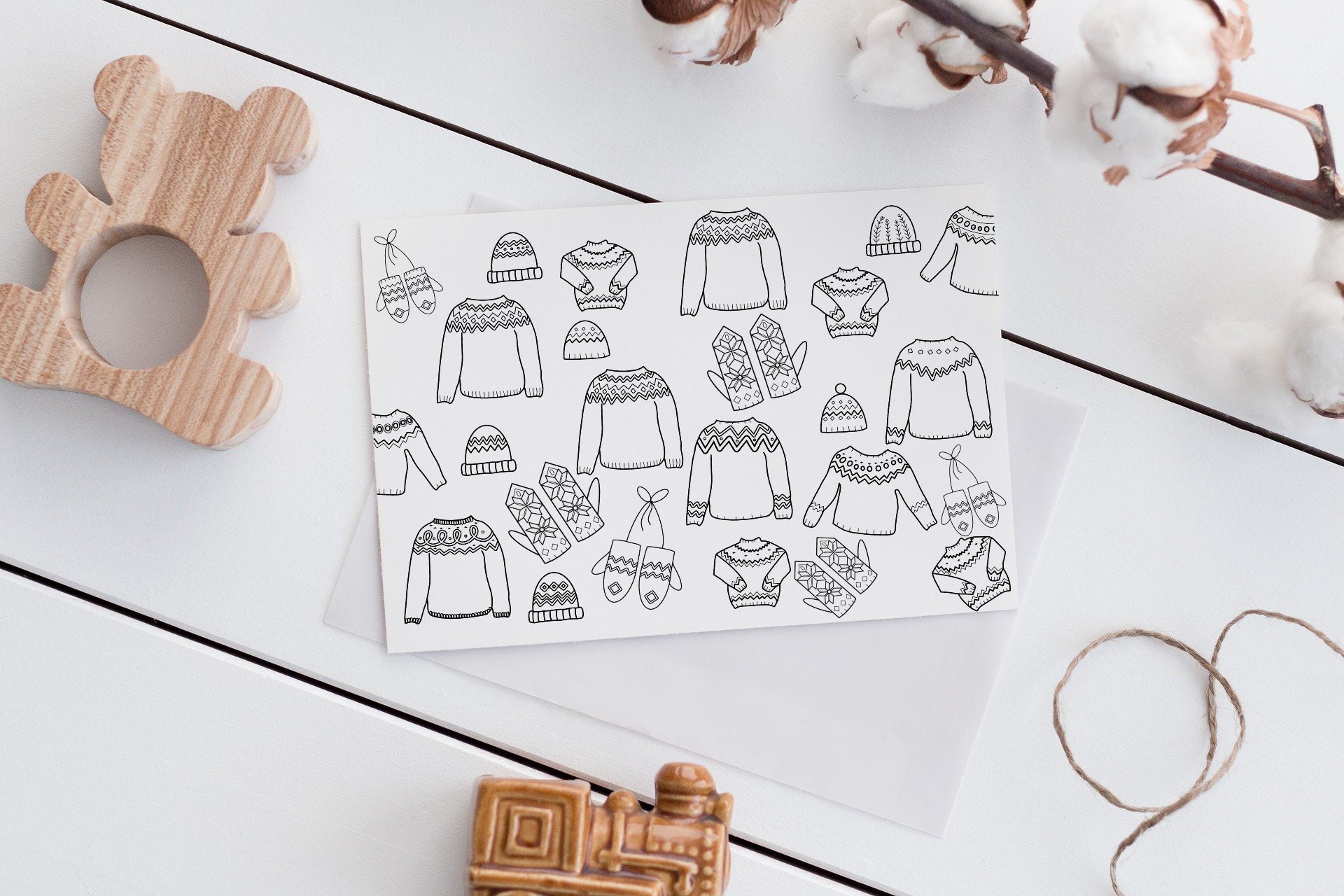 Icelandic Coloring Page Bundle. Set of 2 Coloring Sheet. | Etsy