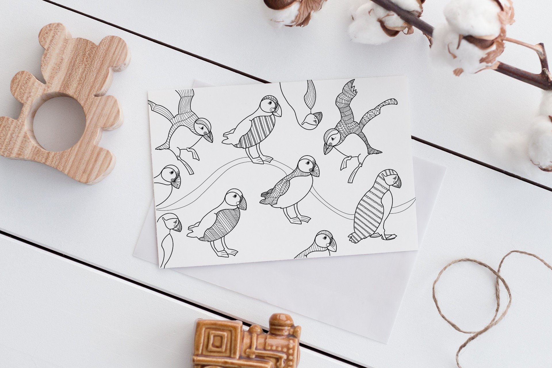 Icelandic Coloring Page Bundle. Set of 2 Coloring Sheet. | Etsy