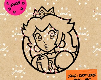 Download Princess Peach Svg Etsy