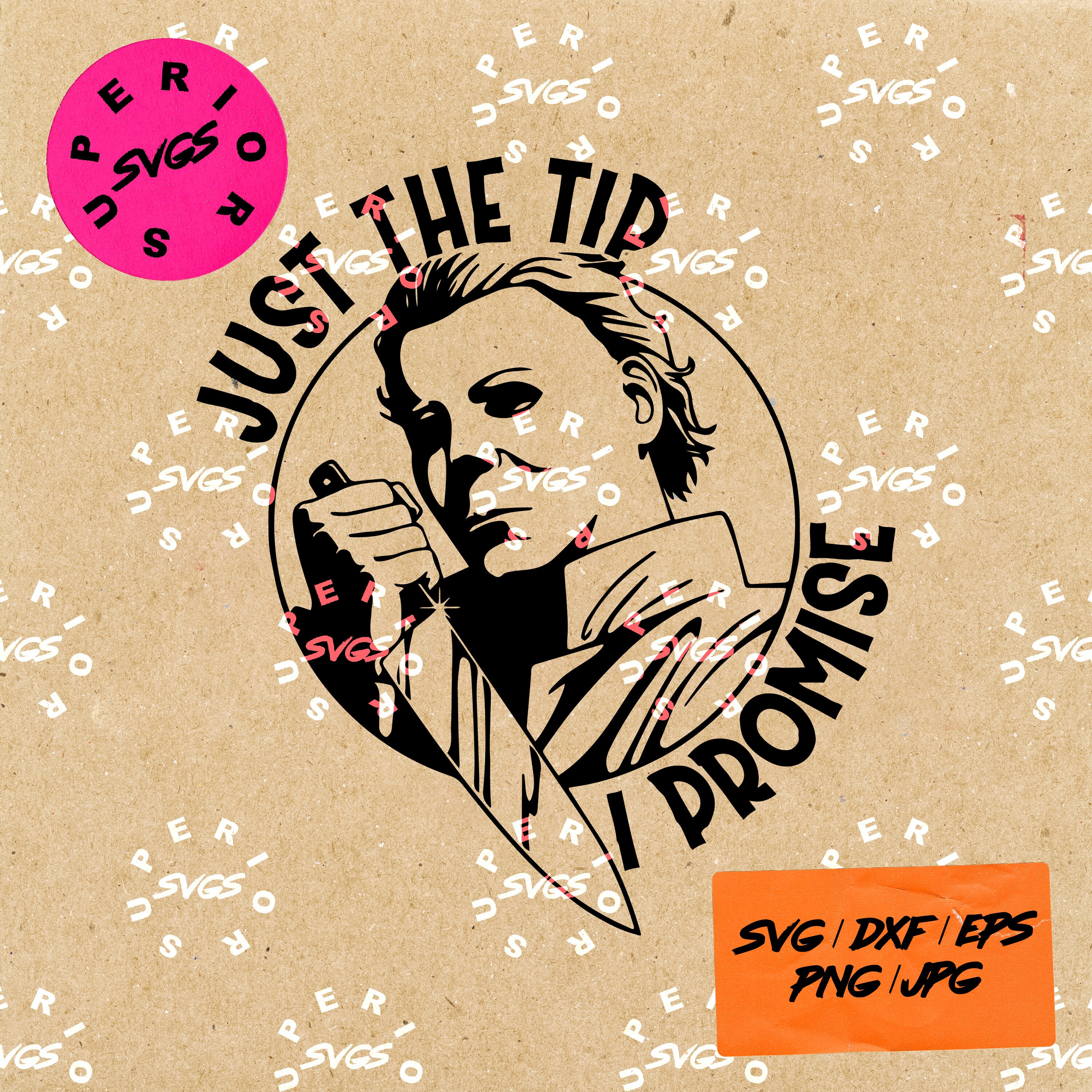 Just the Tip I Promise, Michael Myers, Halloween, Classic Movie,Vinyl…