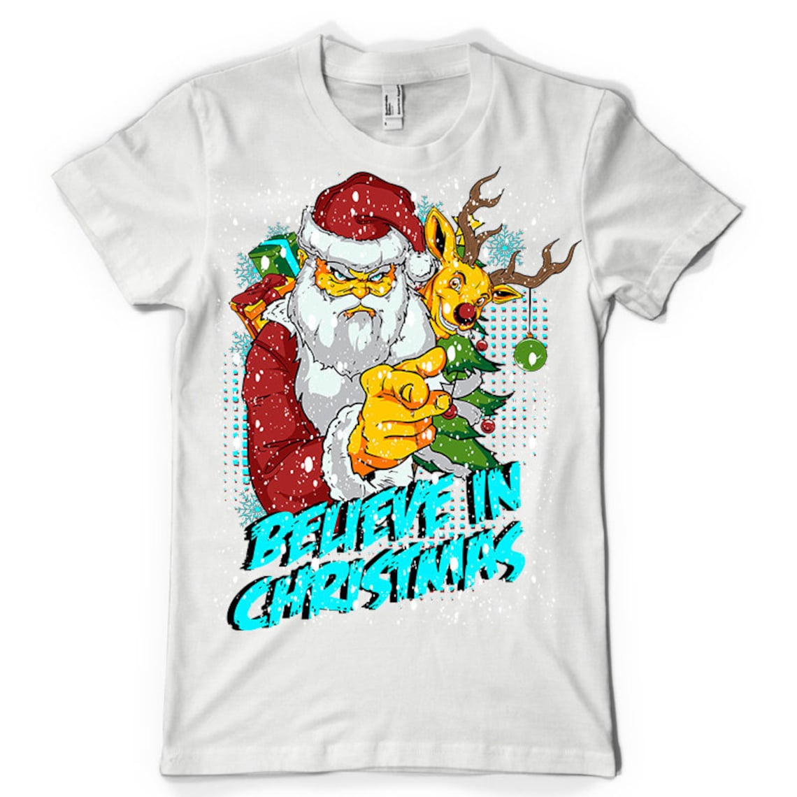 Cree en diseño de camiseta de Navidad Etsy