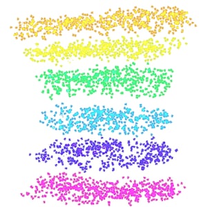 Confetti Procreate Brush | One Brush | McKenzie Design