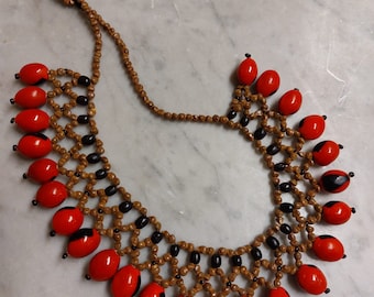 Natural necklace - Mandi Wasi style.