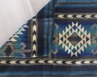 Pillow Cover Alpaca | COTOPAXI BLUE, Geometric Design (40 x 60 cm)