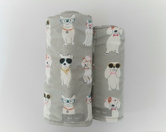 Cool Dogs Golf Club Cover - MoR Golf Headcovers - Driver - Fairway - Hybrid - Canvas