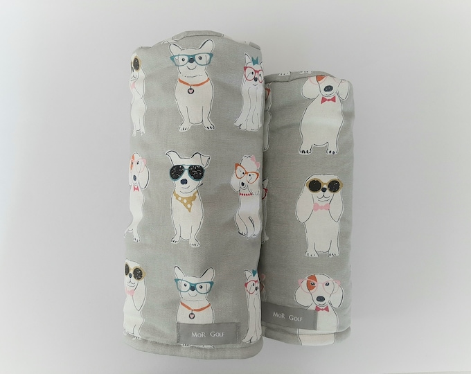 Cool Dogs - MoR Golf Headcovers - Driver - Fairway - Hybrid - Canvas
