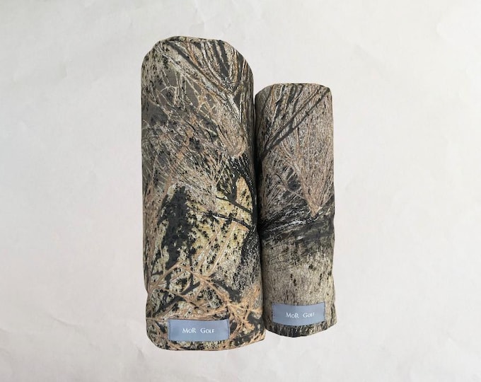 Mossy Oak - Brush Camo - Camouflage - MoR Golf Headcovers - Driver - Fairway - Hybrid - Canvas