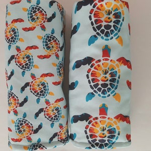 Rainbow Tie Dye Sea Turtle - MoR Golf Headcovers - Driver - Fairway - Hybrid -