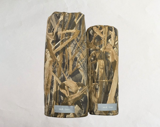 TrueTimber Flooded Timber - Camouflage - MoR Golf Headcovers - Driver - Fairway - Hybrid - Canvas