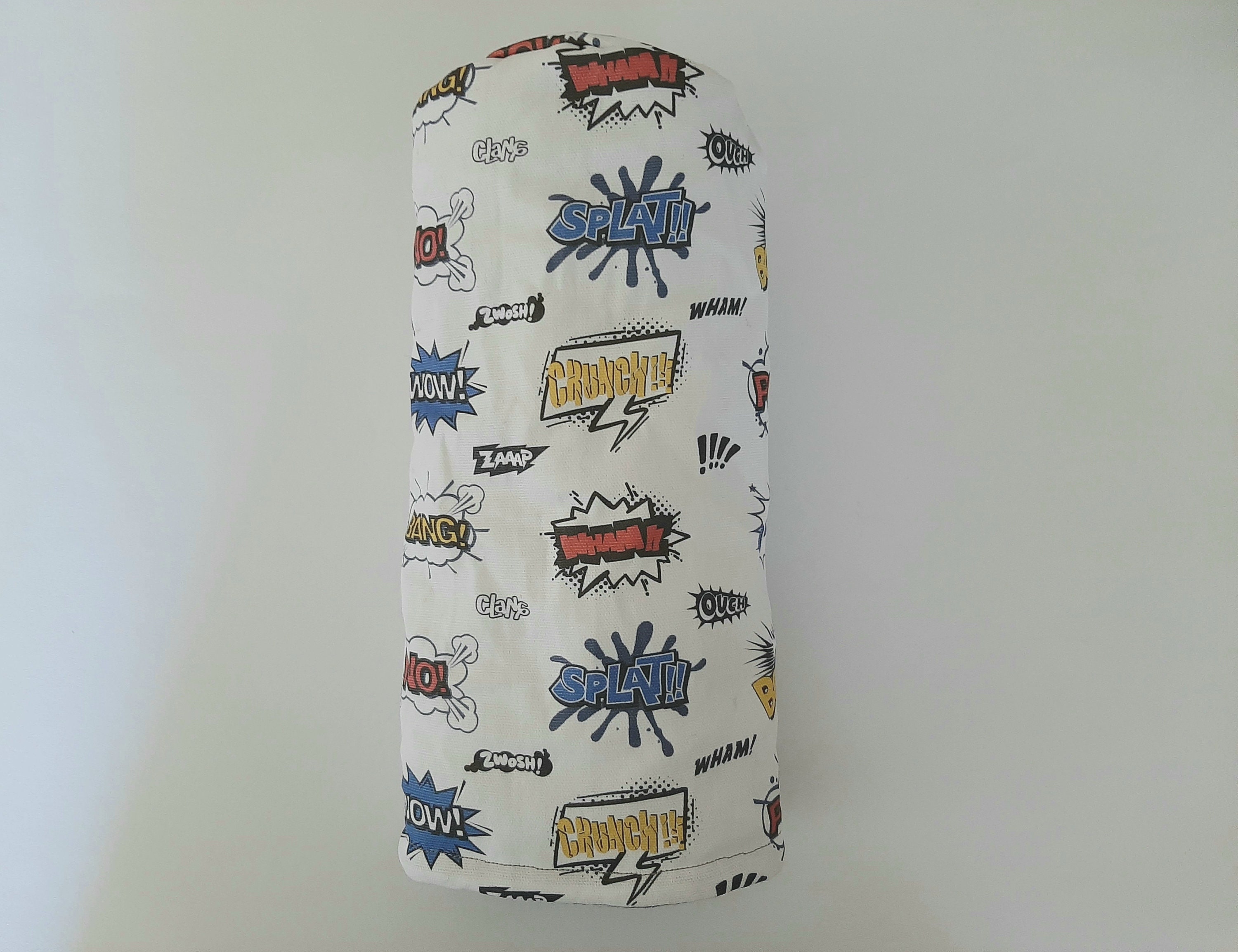 Primary Comic Book 80s Comic MoR Golf Headcovers Driver Fairway Hybrid Canvas