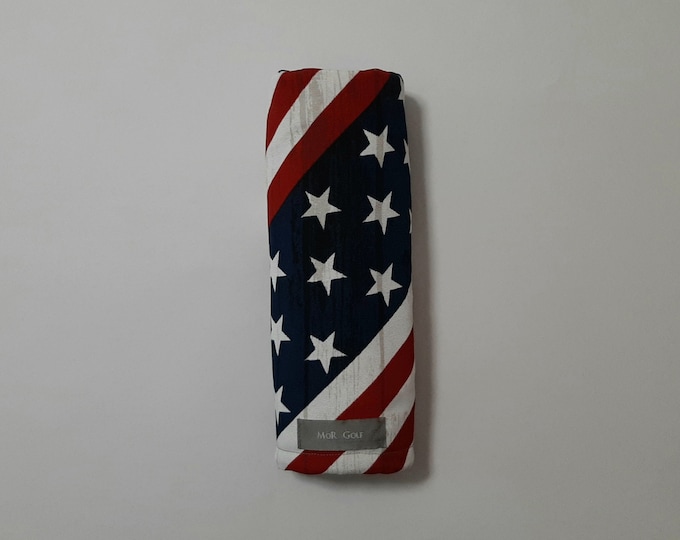 Faded Glory - Americana - MoR Golf Headcovers - Driver - Fairway - Hybrid - Red, White, and Blue - Flags - USA