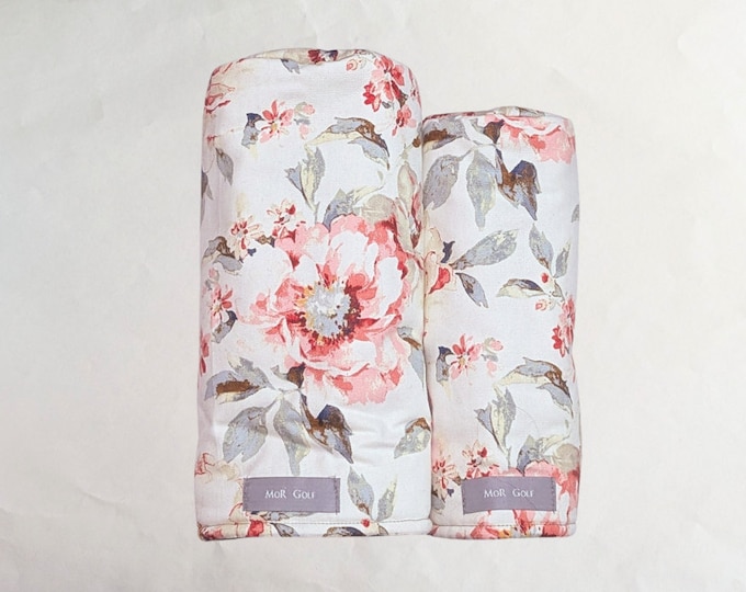 Wild Rose - MoR Golf Headcovers - Driver - Fairway - Hybrid - Floral - Canvas