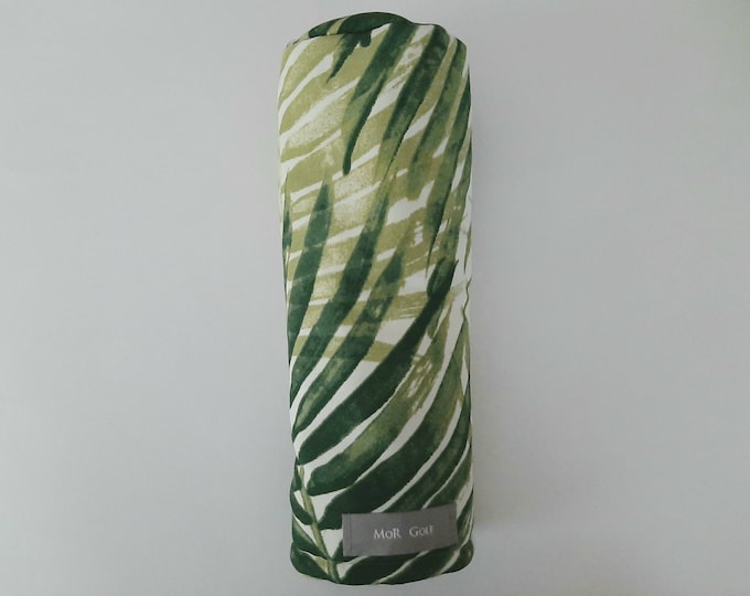 Palm Leaves -  MoR Golf Headcovers - Driver - Fairway - Hybrid - Tropical - Floral