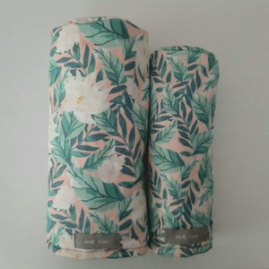 Tropical Floral Foliage - MoR Golf Headcovers - Driver - Fairway - Hybrid - Flowers - Indy Bloom - Spoonflower