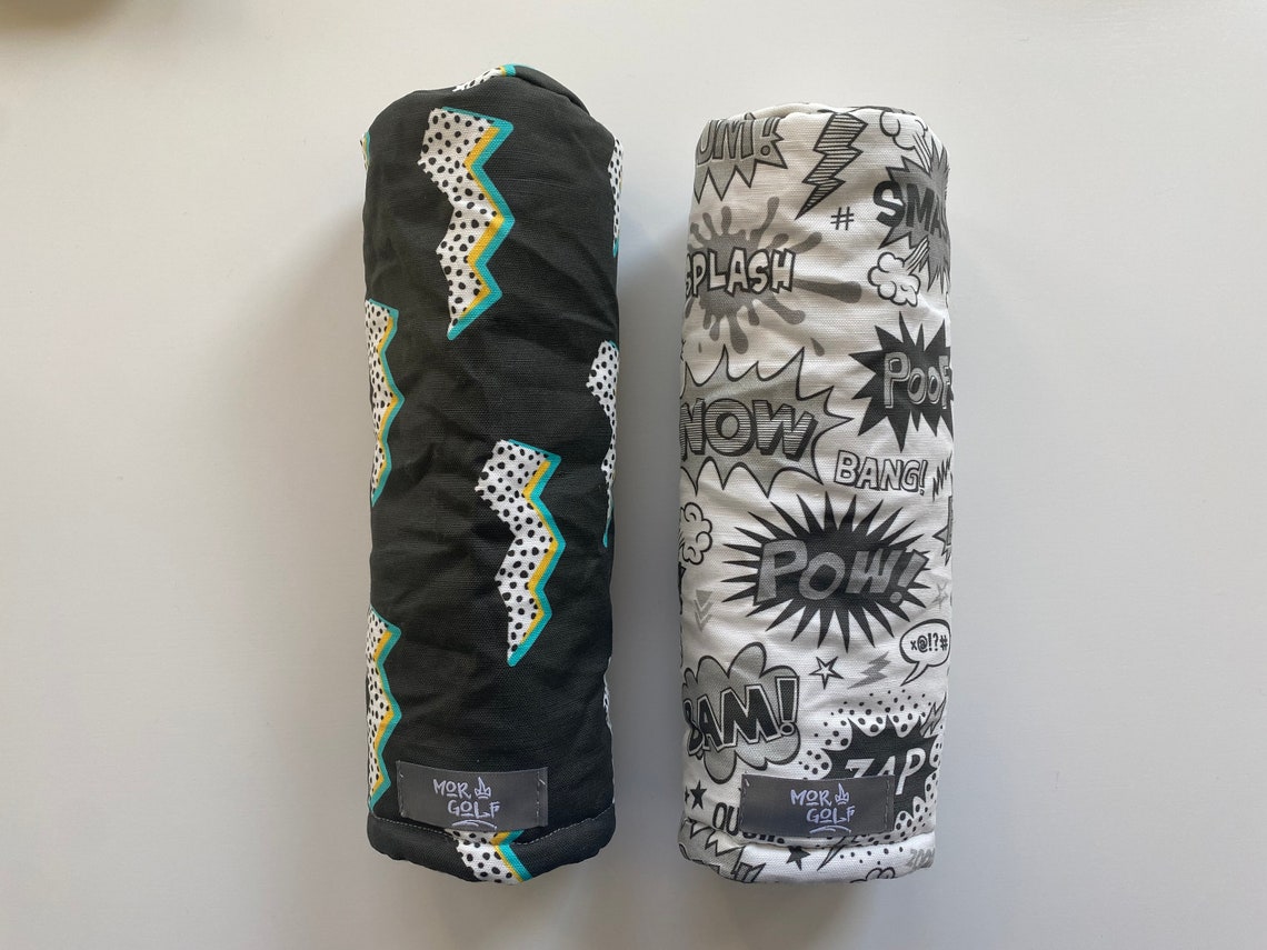 Caution Comic Book MoR Golf Headcovers Driver Fairway Etsy