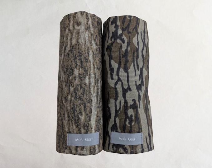 Bottomland Original and New - Camouflage - MoR Golf Headcovers - Driver - Fairway - Hybrid - Canvas