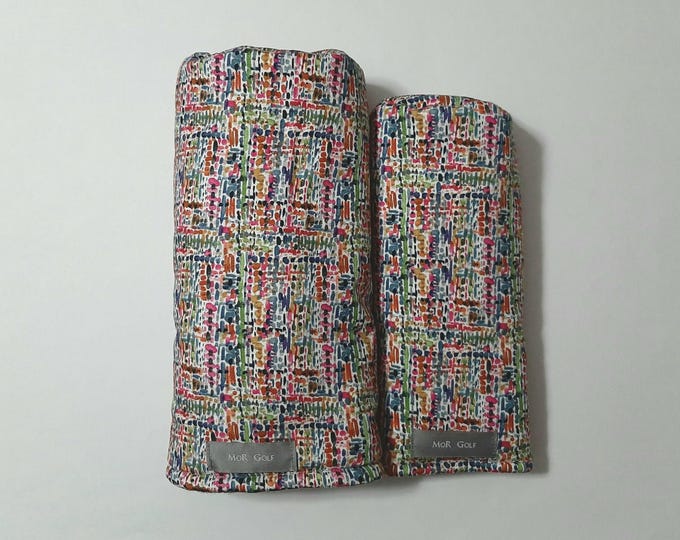 Tweed Multi - MoR Golf Headcovers - Driver - Fairway - Hybrid - Canvas