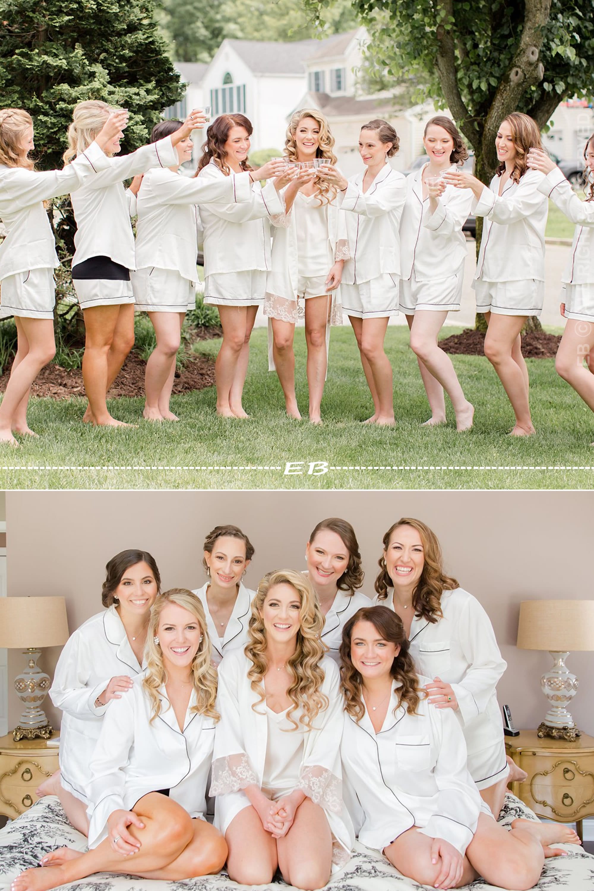 All white pajamas sale