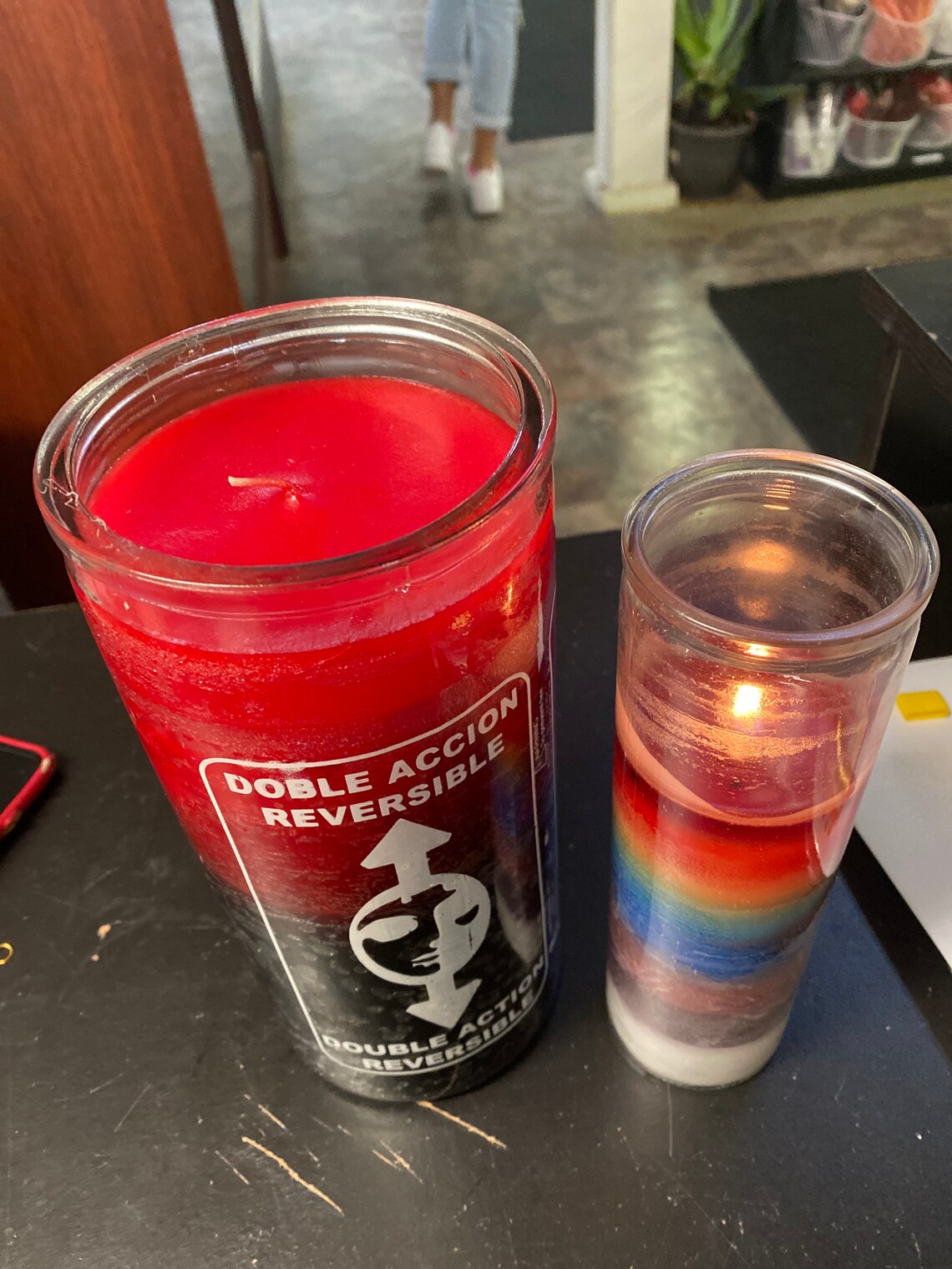 15 day reversible candle Large Etsy