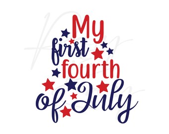 Download First Fourth Of July Svg Etsy