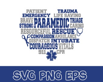 Paramedic - Heart - Details - SVG/PNG/EPS