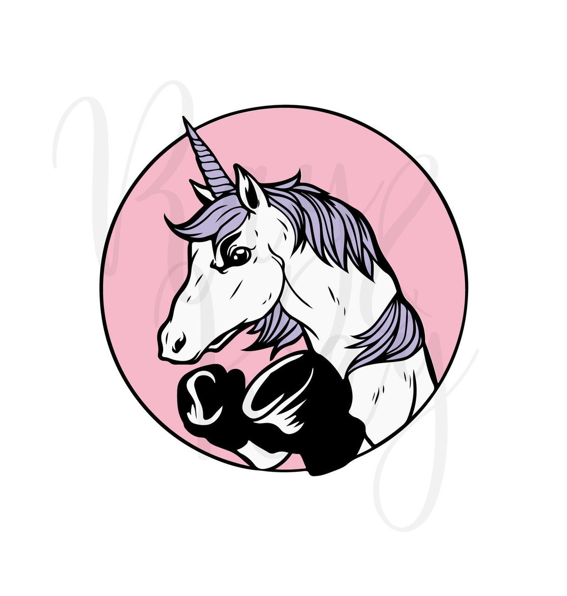 Boxing unicorn unicorn boxing girly digital download  etsy Boxing unicorn unicorn boxing girly digital download  etsy
