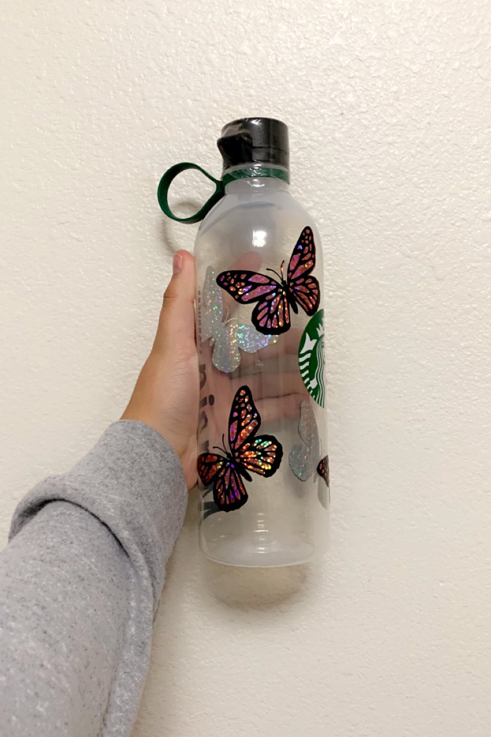 Personalized Butterfly Water Bottle Etsy UK