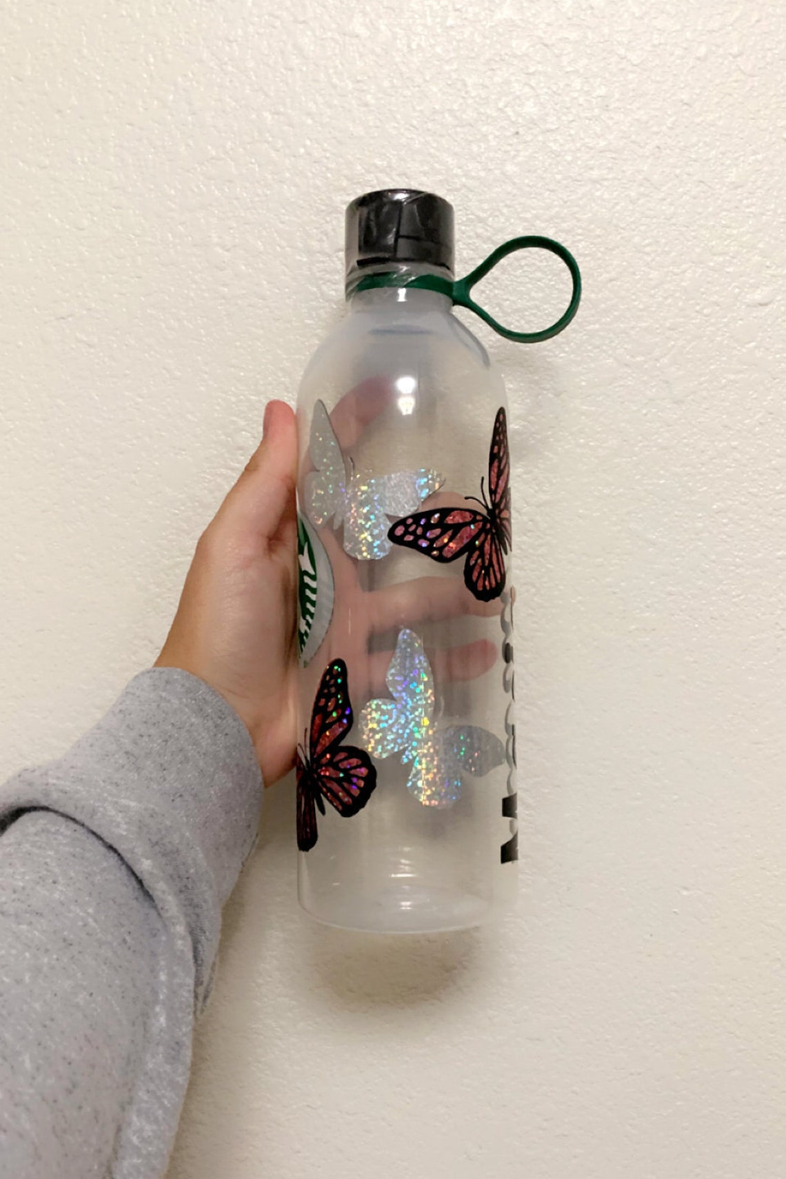 Personalized Butterfly Water Bottle Etsy UK