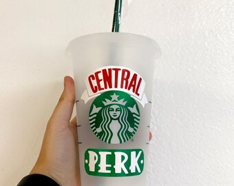 Central Perk Friends Starbucks Tumbler